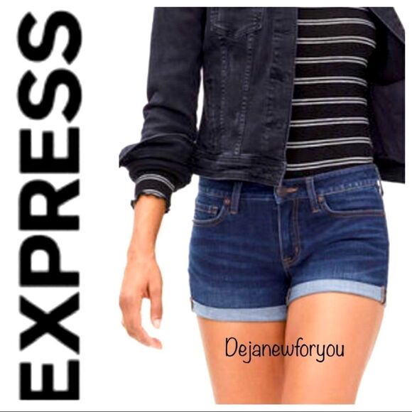 Express Jean Shorts    - Picture 1 of 4
